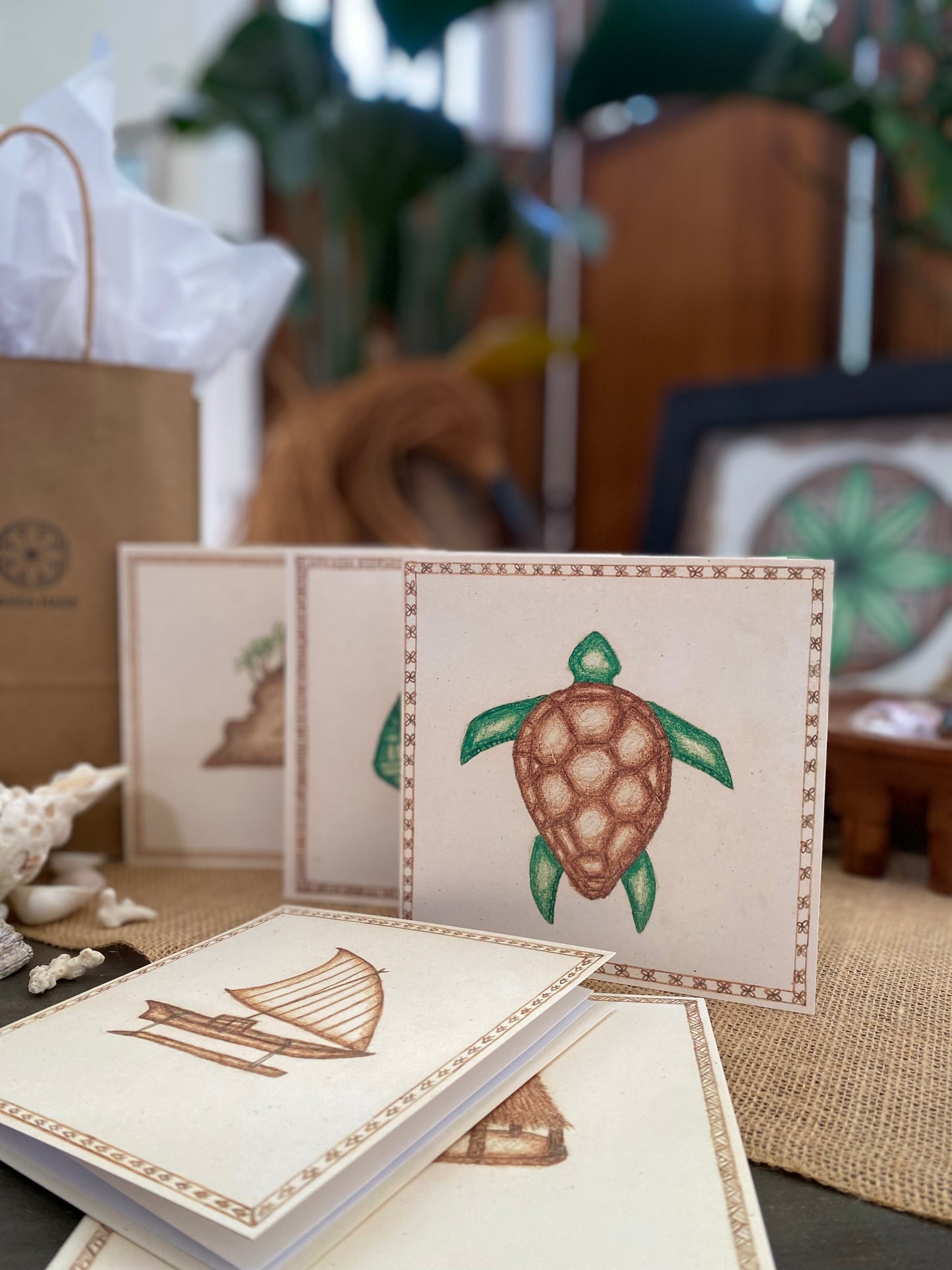 The MAOPUTASI COLLECTION greeting cards 5 pack