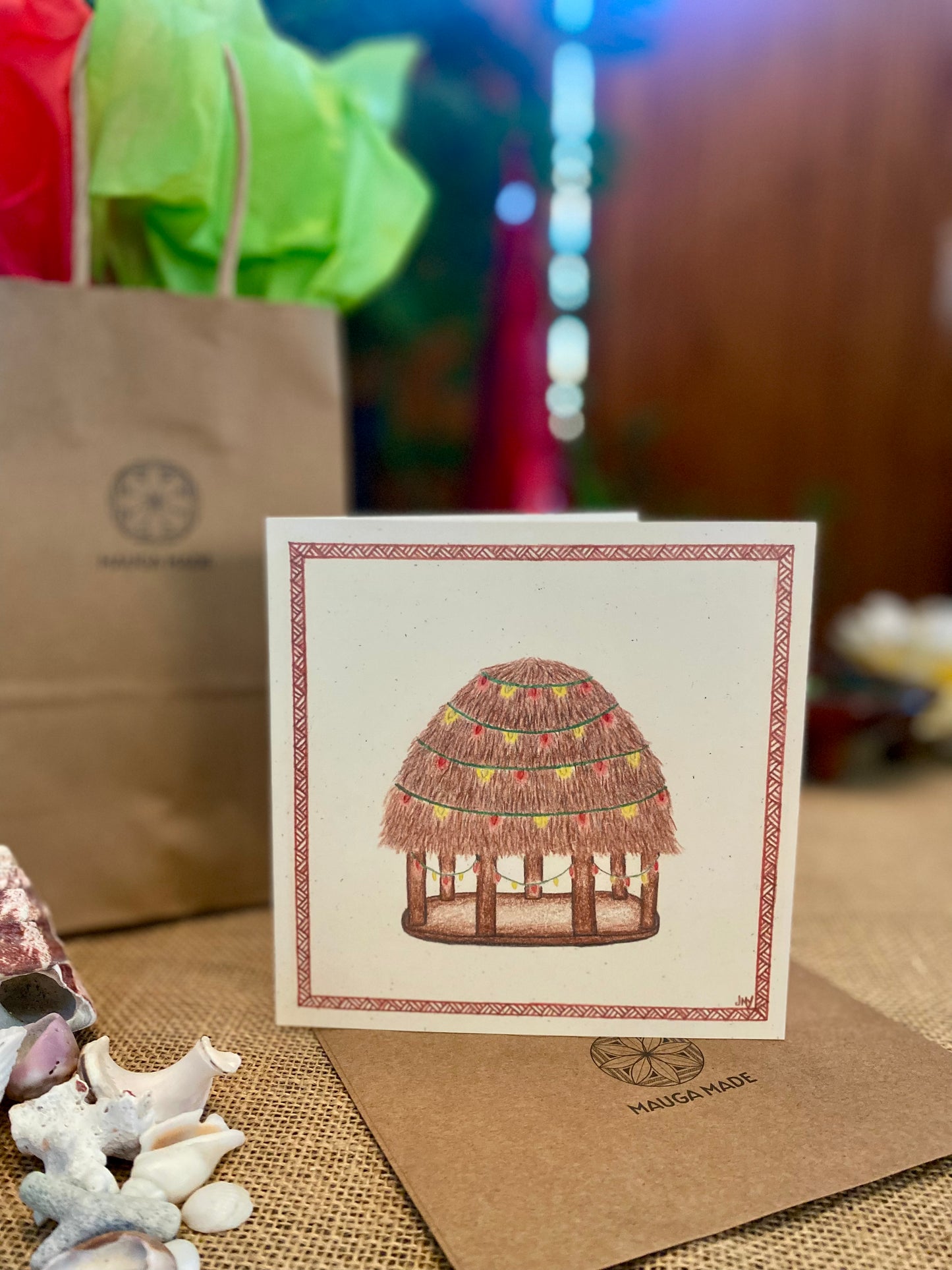 KERISIMASI FALE greeting card